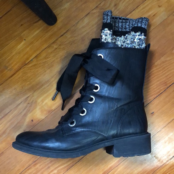 🔥HP🔥Circus by Sam Edelman Combat Boots - Picture 4 of 8